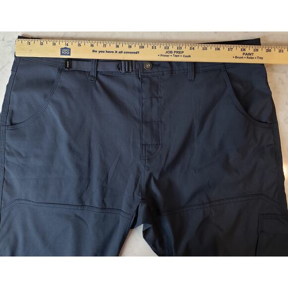 Prana Men's 38x28 Stretch Zion Pant Relaxed Fit Straight Leg in Stormy Night~NWT - Picture 13 of 16